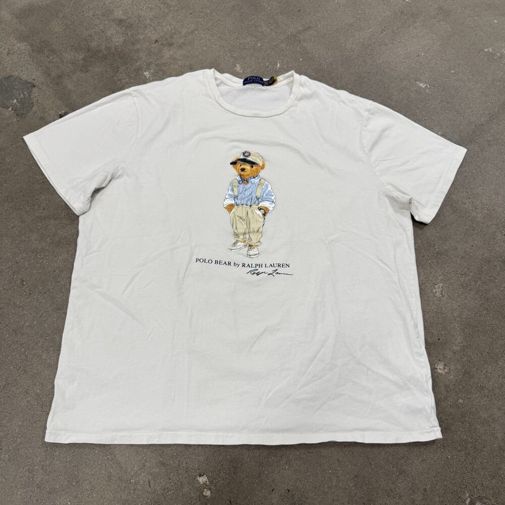 Polo Ralph Lauren Preppy Polo Bear T Shirt Men’s XXL